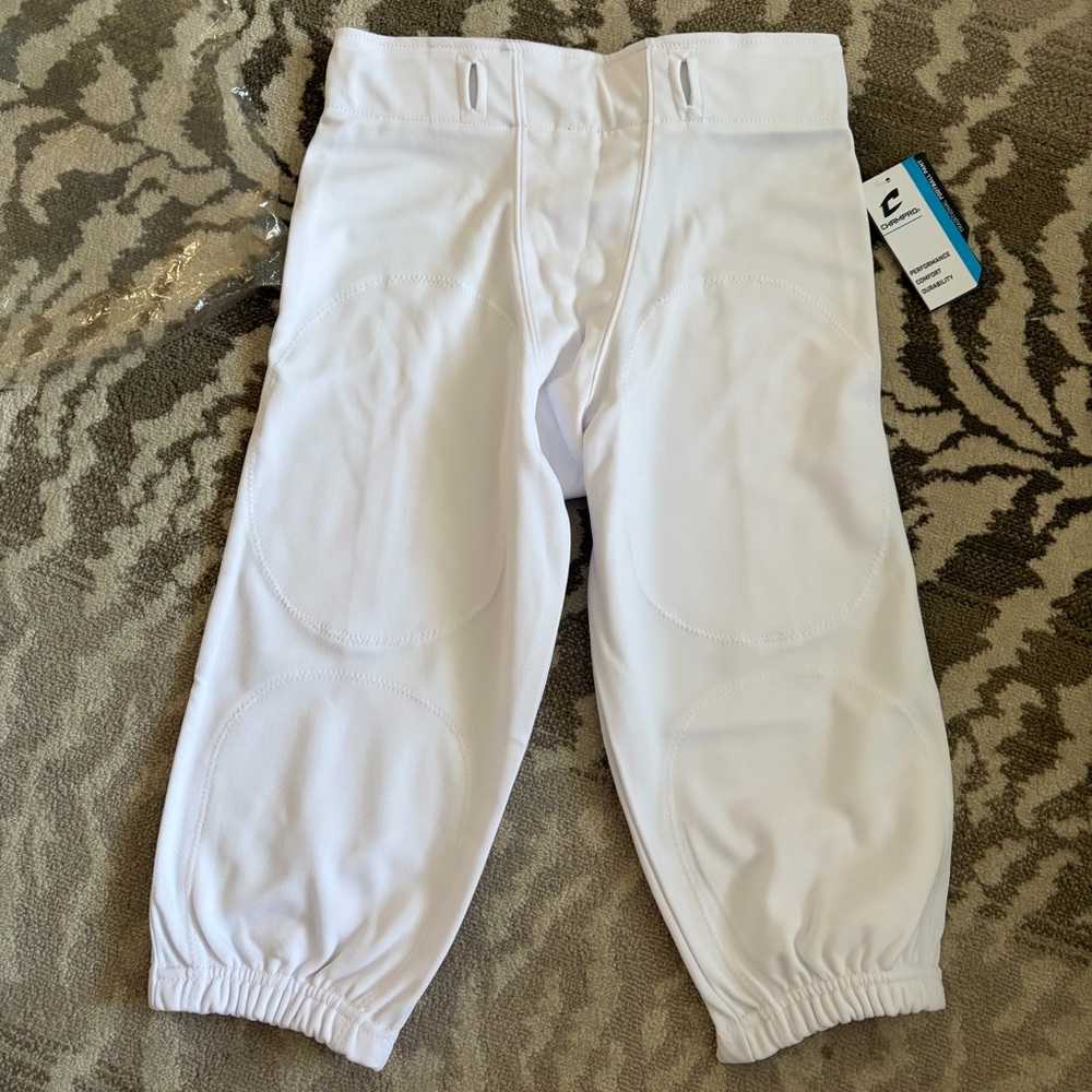 White football pants